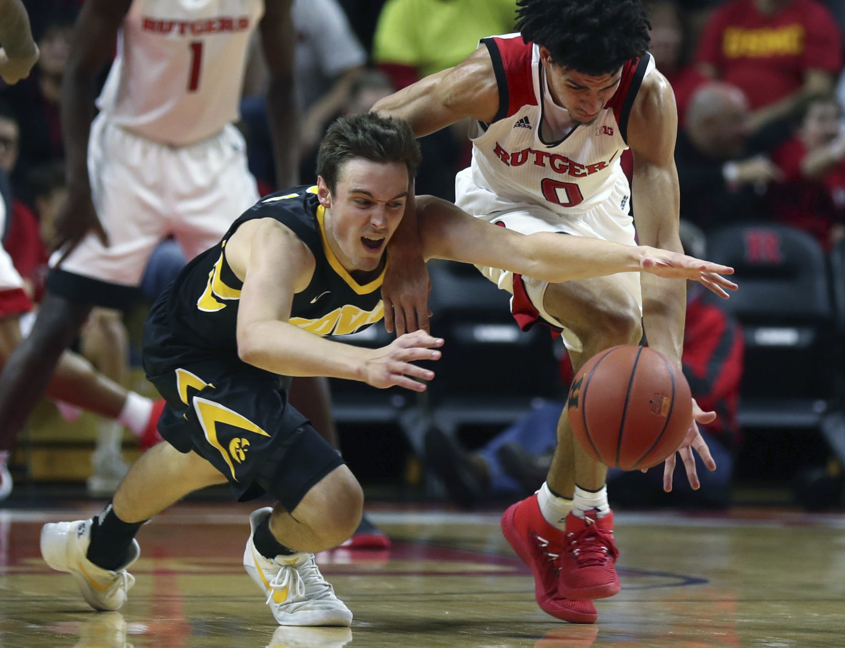 APTOPIX Iowa Rutgers Basketball